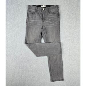 WynneDenim Jeans Womens Size 30x28 Charcoal Gray Skinny